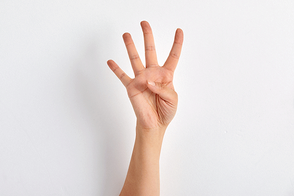 4つの手